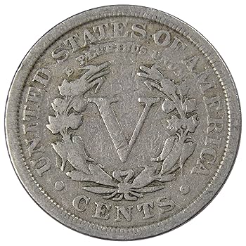 1911 Liberty Head V Nickel 5 Cent Piece VG Very Good 5c US